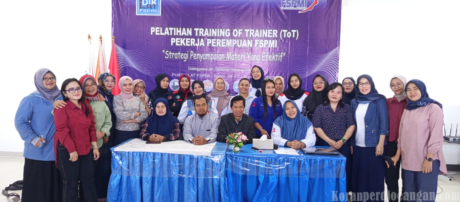 Training of Trainer Perempuan Siapkan Kader FSPMI Berkualitas