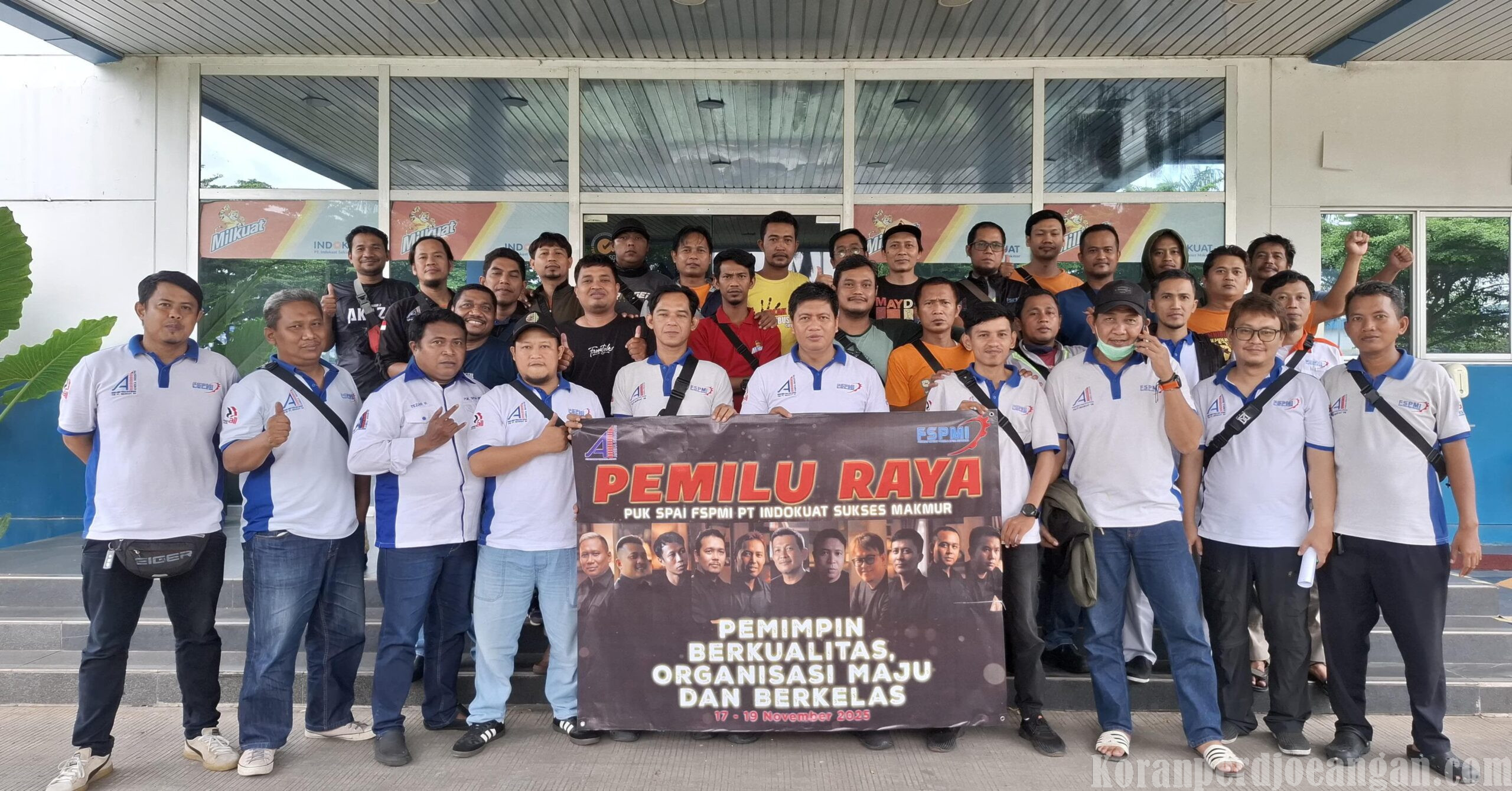 Konsolidasi dan Penghitungan Suara Pemilu Raya PUK SPAI FSPMI PT. Indokuat Sukses Makmur