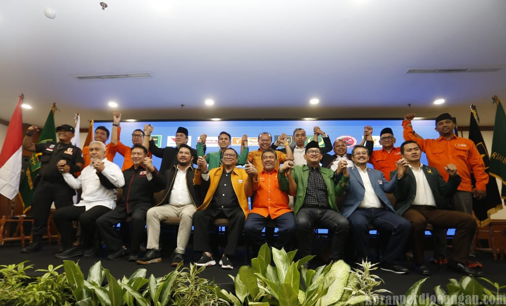 Deklarasi Gerakan Kedaulatan Suara Rakyat Dihadiri 8 Parpol Non Parlemen