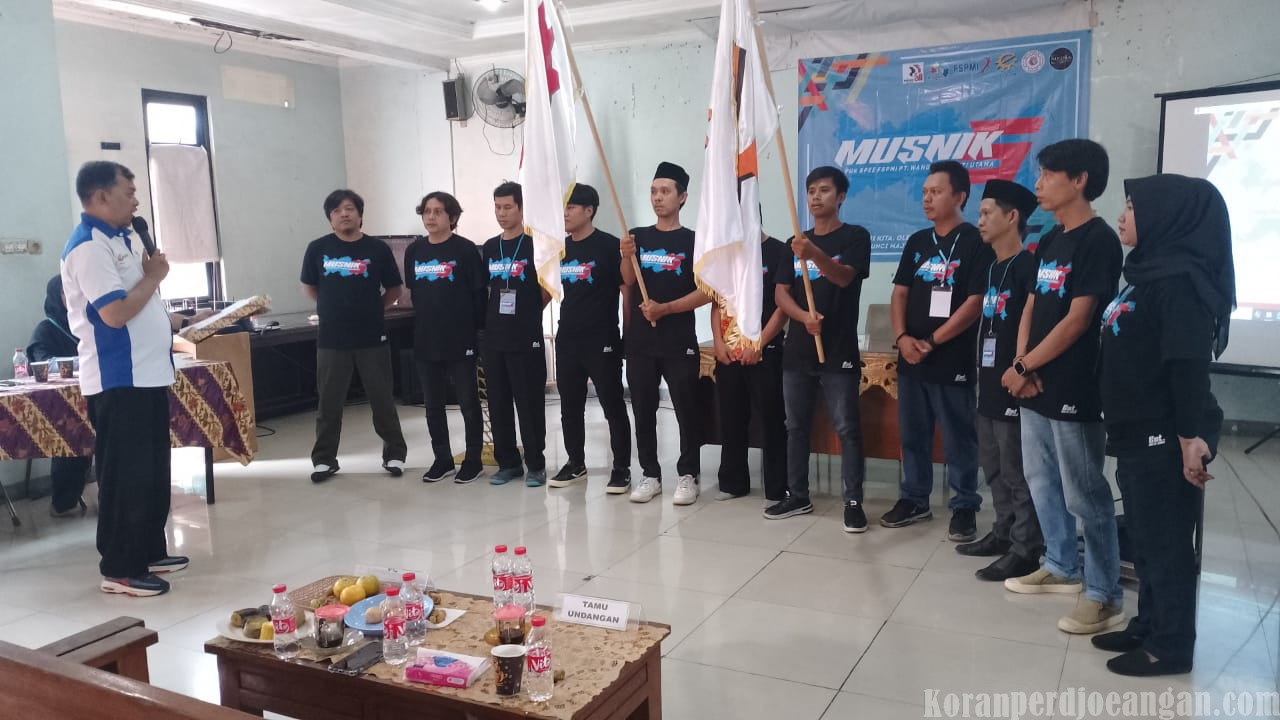 Formasi Baru Dikukuhkan, FSPMI PT. Wang SMU Siap Perjuangkan Hak Pekerja