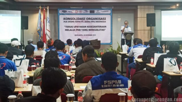 PKB Baru Disahkan, PUK PT Ihara Indonesia Gelar Konsolidasi Organisasi dan Sosialisasi Kesejahteraan