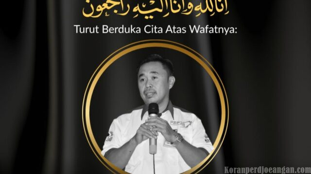 Ketua KC FSPMI Karawang Asmat Serum dan Dedi Heryadi Sampaikan Duka Cita atas Wafatnya Ahmad Jumali