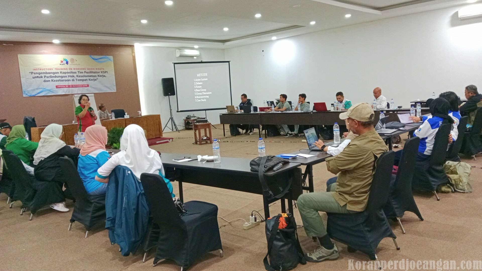 KSPI Perkuat Kapasitas Instruktur Serikat Pekerja dalam Memahami Kebebasan Berserikat