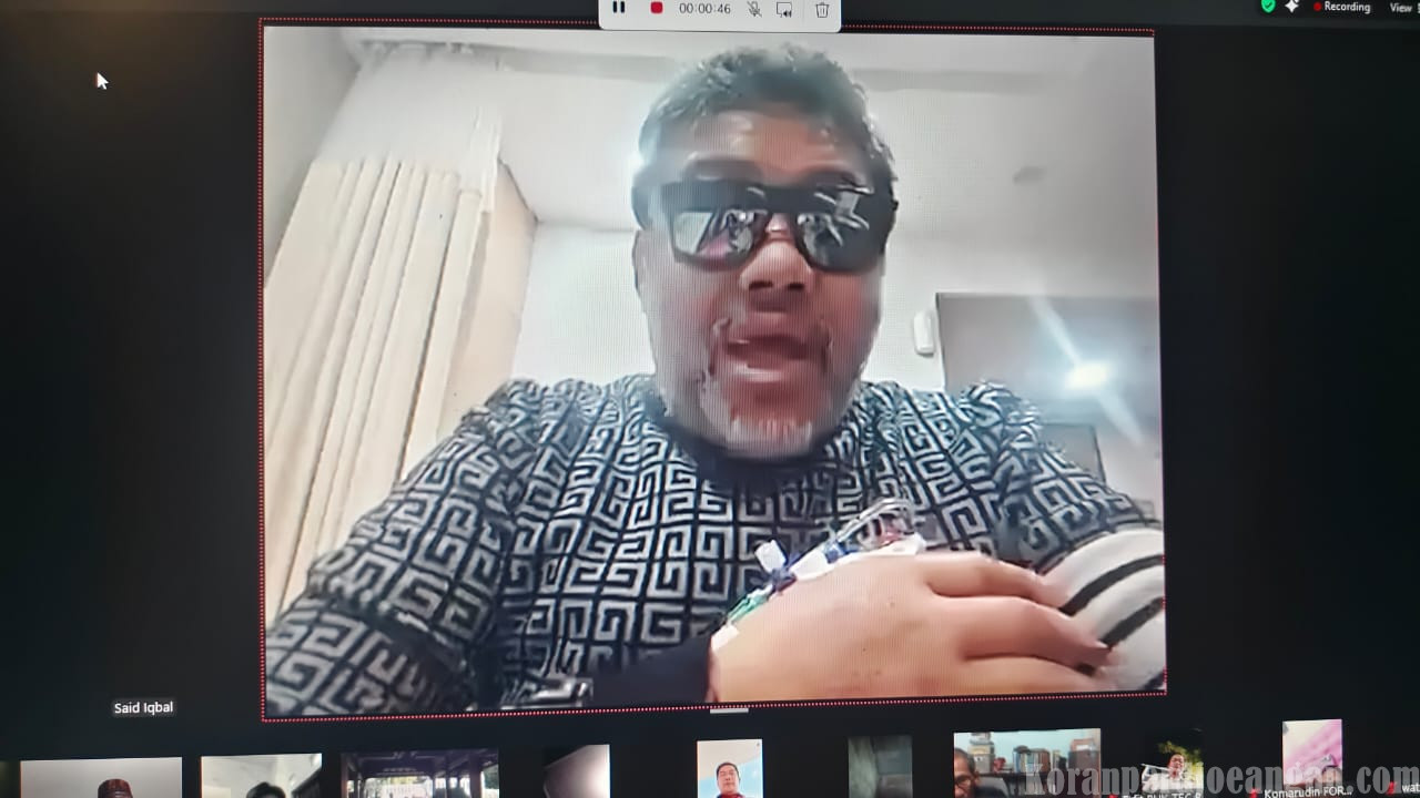 Dari Kamar Rumah Sakit, Said Iqbal Pimpin Rapat: Semangat Tak Pernah Sakit
