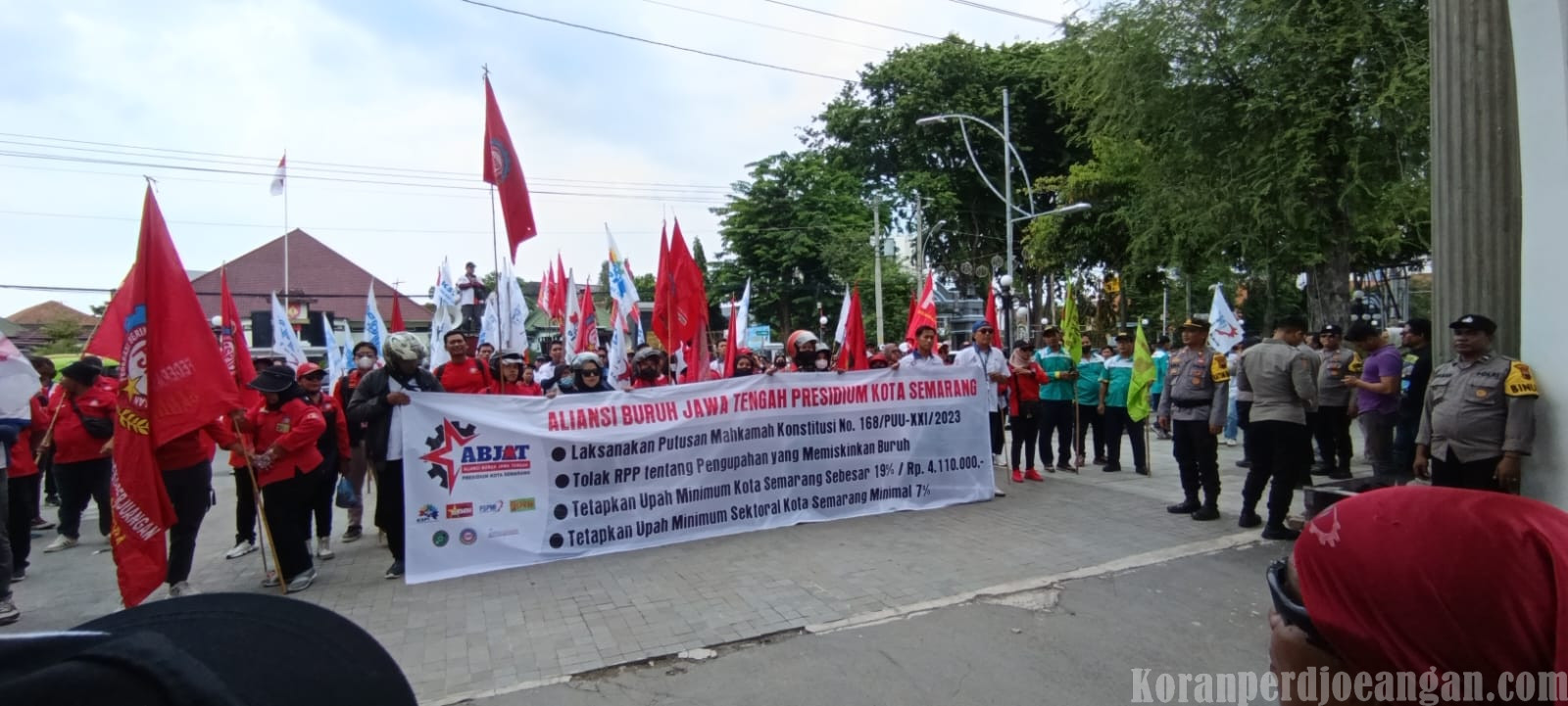 Buruh Semarang Desak Wali Kota Buka Dialog dan Jalankan Putusan MK Terkait Pengupahan 2026