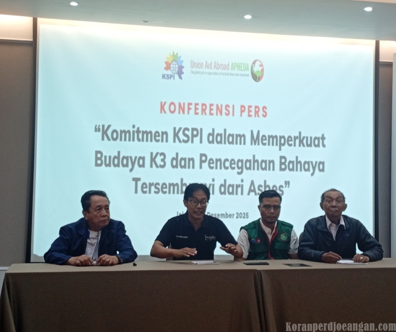 KSPI Tegaskan Bahaya Asbes: K3 Bukan Isu Pinggiran, Ini Soal Masa Depan Pekerja