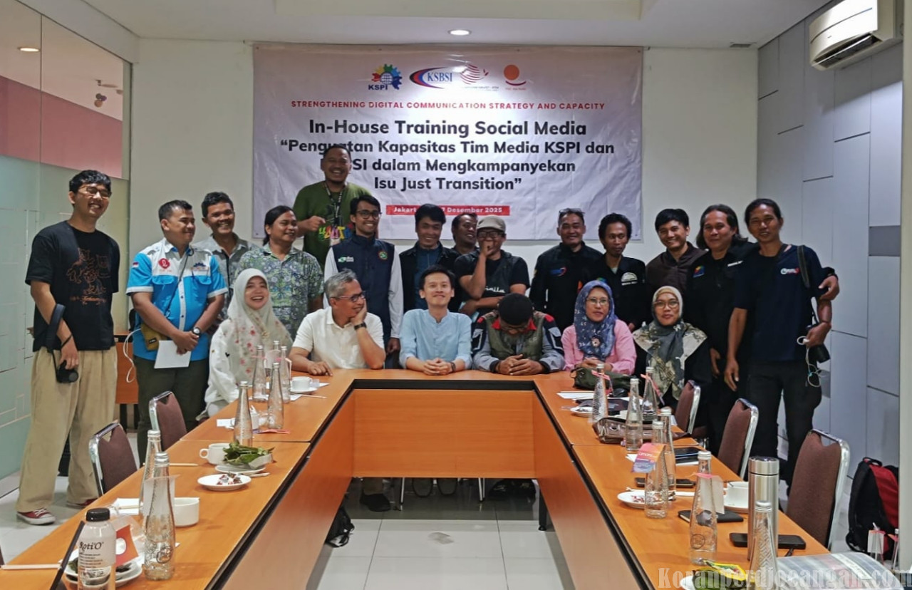 Pesan Telanjang Hugeng, Perwakilan Media KSBSI di In House Training Media Social