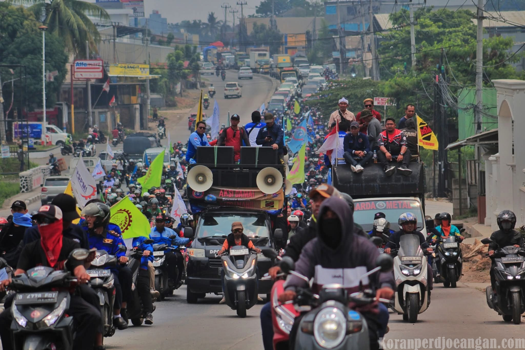 Protes Gubernur Jawa Barat Coret UMSK 2026, 20.000 Buruh Akan Konvoi ke Istana Negara