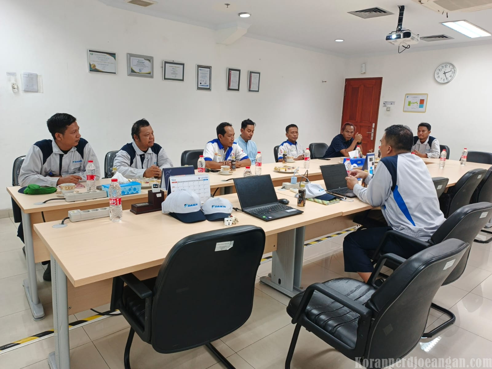 Perkuat Sinergi Hubungan Industrial, PC SPEE FSPMI Bekasi Kunjungan Kerja ke PT Daikin