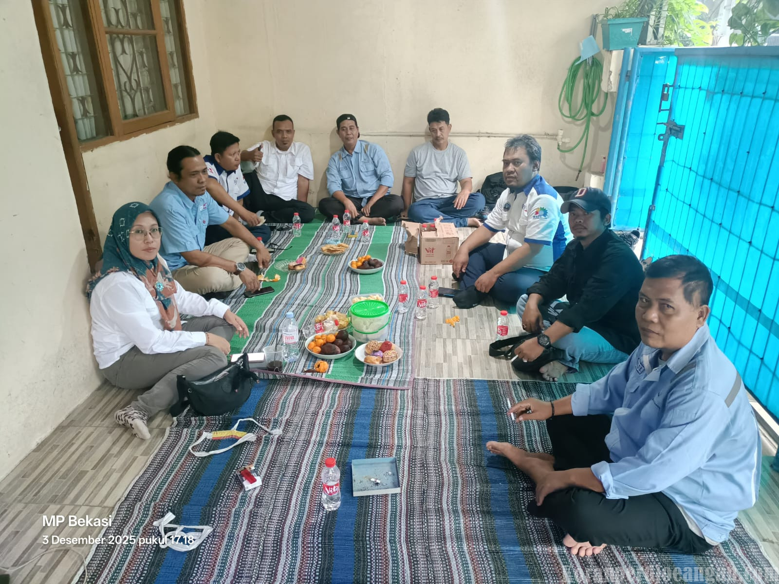 Konsolidasi PUK Adeha bersama PC untuk bangkitkan semangat anggota dalam berorganisasi