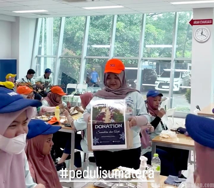 Karyawan PT Nihon Seiki Indonesia Galang Donasi untuk Korban Bencana di Sumatra