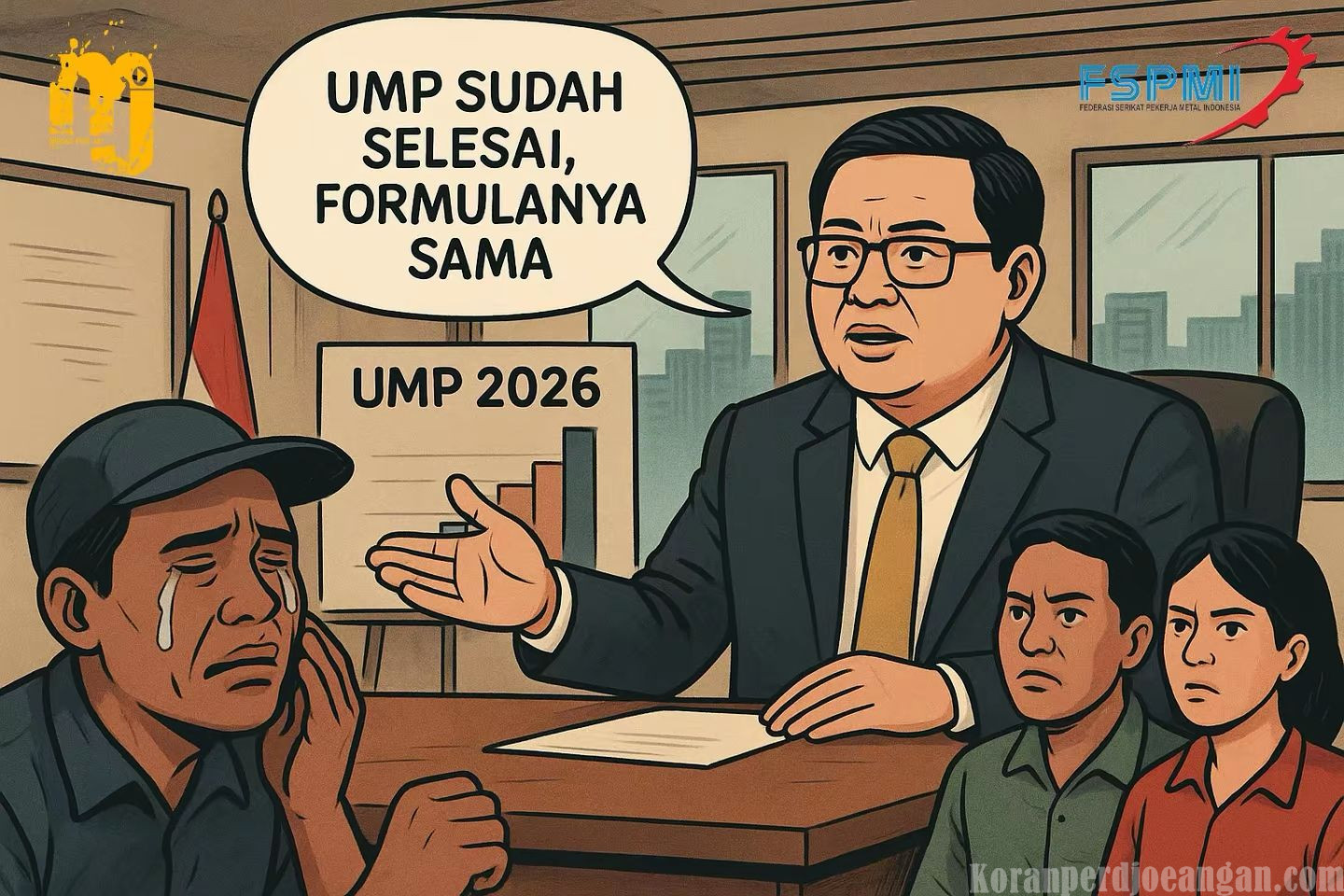 Harapan dalam Angka: Nasib Jutaan Buruh Digantung di Ujung Pena Formula UMP 2026