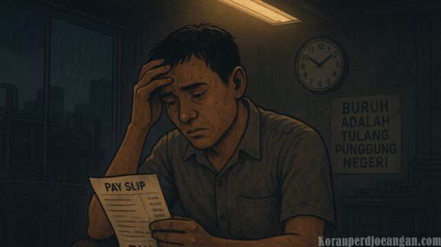 UMP 2026 Masih Gelap, Pajak Mencekik: Buruh Merasa Kerja Keras Mereka Tak Pernah Cukup