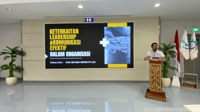 Sambutan Hangat Diantoro Selaku Ketua Panitia One Day Meeting Keterkaitan Leadership