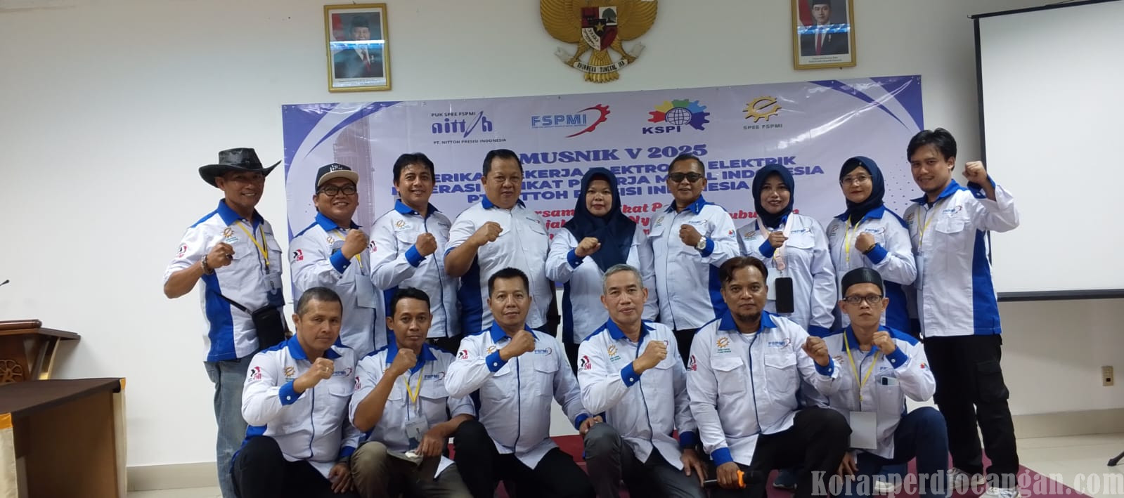 Jajaran Pengurus Baru PUK SPEE FSPMI PT Nittoh Presisi Indonesia Periode 2025–2029 Resmi Ditetapkan