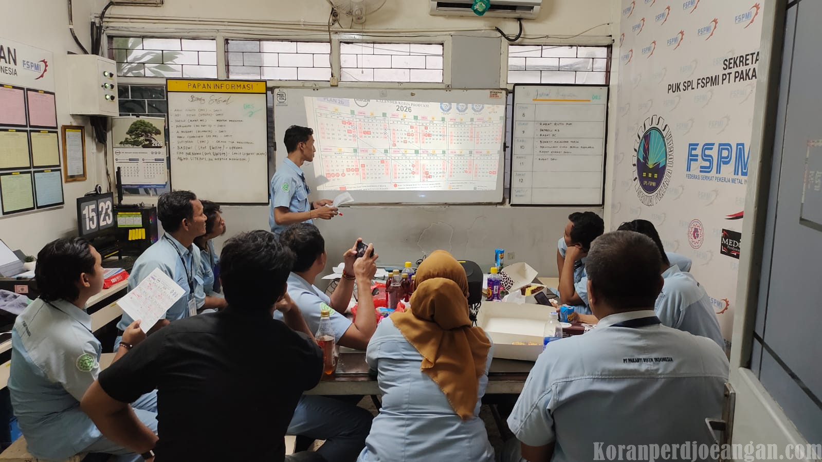 Serikat Pekerja PT PARIN Bahas Kalender Kerja 2026