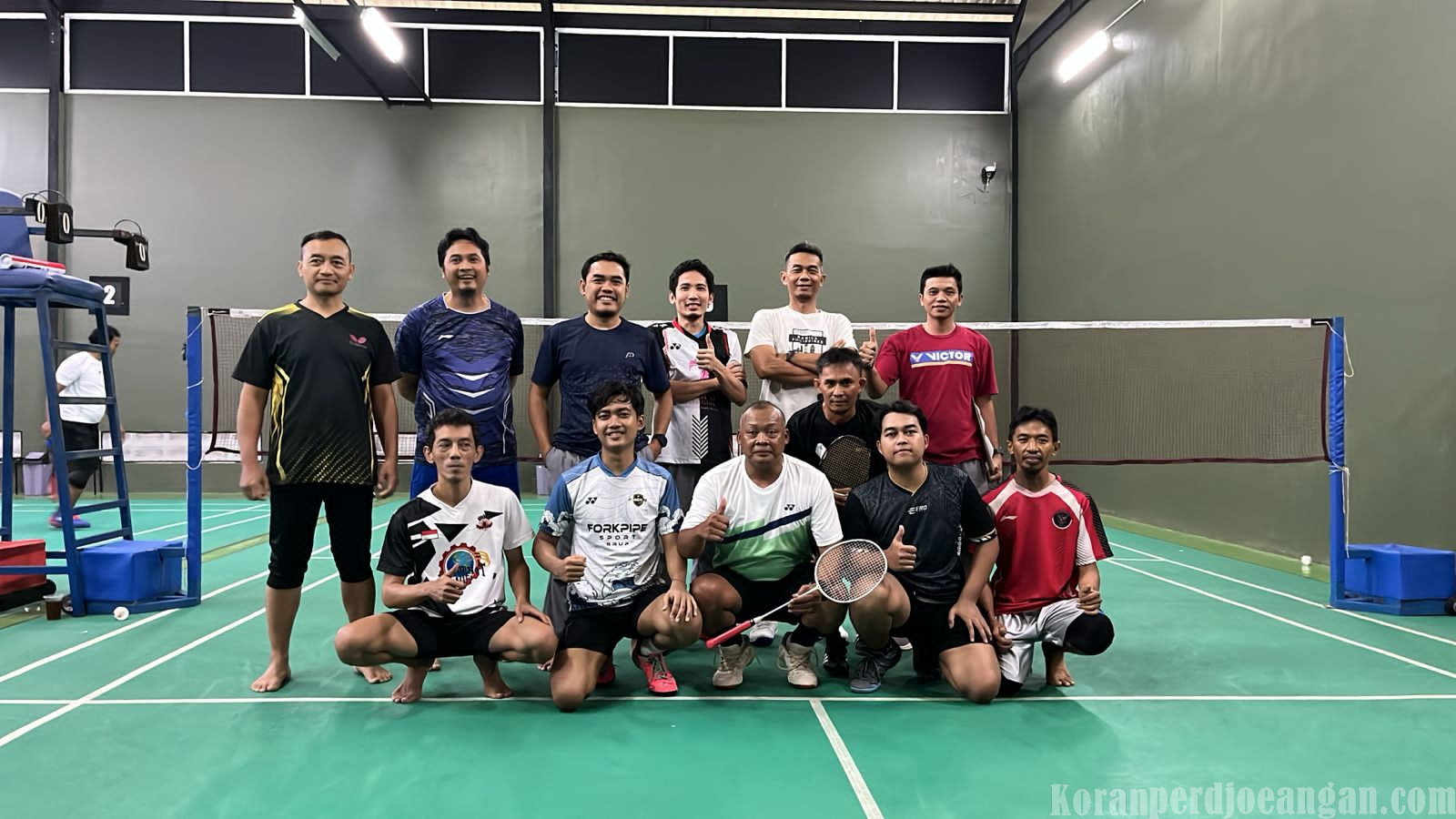 Semifinal Dramatis Badminton Cup PUK SPAMK FSPMI PT ASTEMO BEKASI MANUFACTURING
