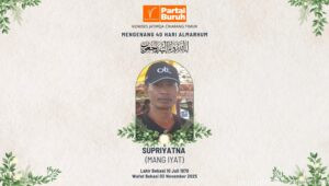 Mengenang 40 Hari Kepergian Tokoh Relawan Buruh Jatireja