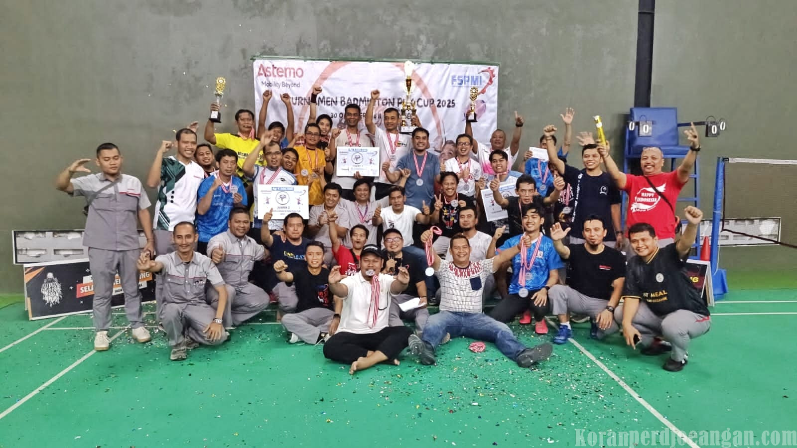 Final Kejuaraan Badminton PUK ASTEMO 2025