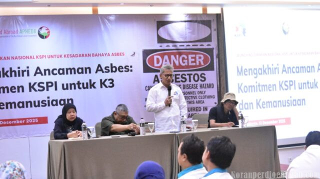 Seruan Edukasi dalam Seminar, KSPI Tegaskan Bahaya Asbes