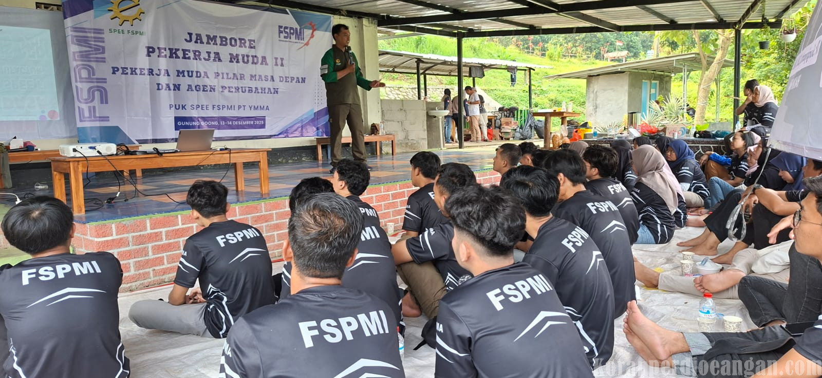 Lawan Pembungkaman, Pekerja Muda SPEE FSPMI YMMA Siap Menjadi Garda Terdepan Perjuangan Buruh