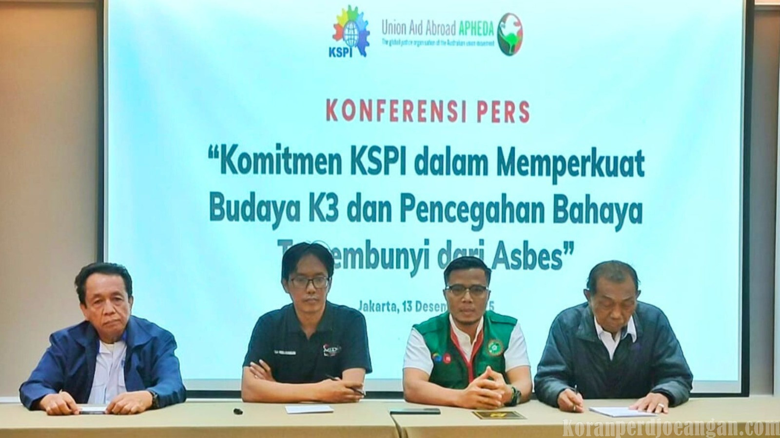 KSPI Tegaskan Bahaya Asbes: K3 Bukan Isu Pinggiran, Ini Soal Masa Depan Pekerja