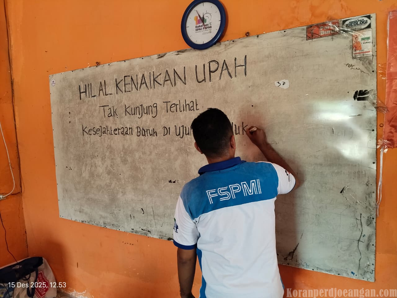 HILAL Kenaikan Upah Tak Kunjung Terlihat, Kesejahteraan Buruh di Ujung Tanduk