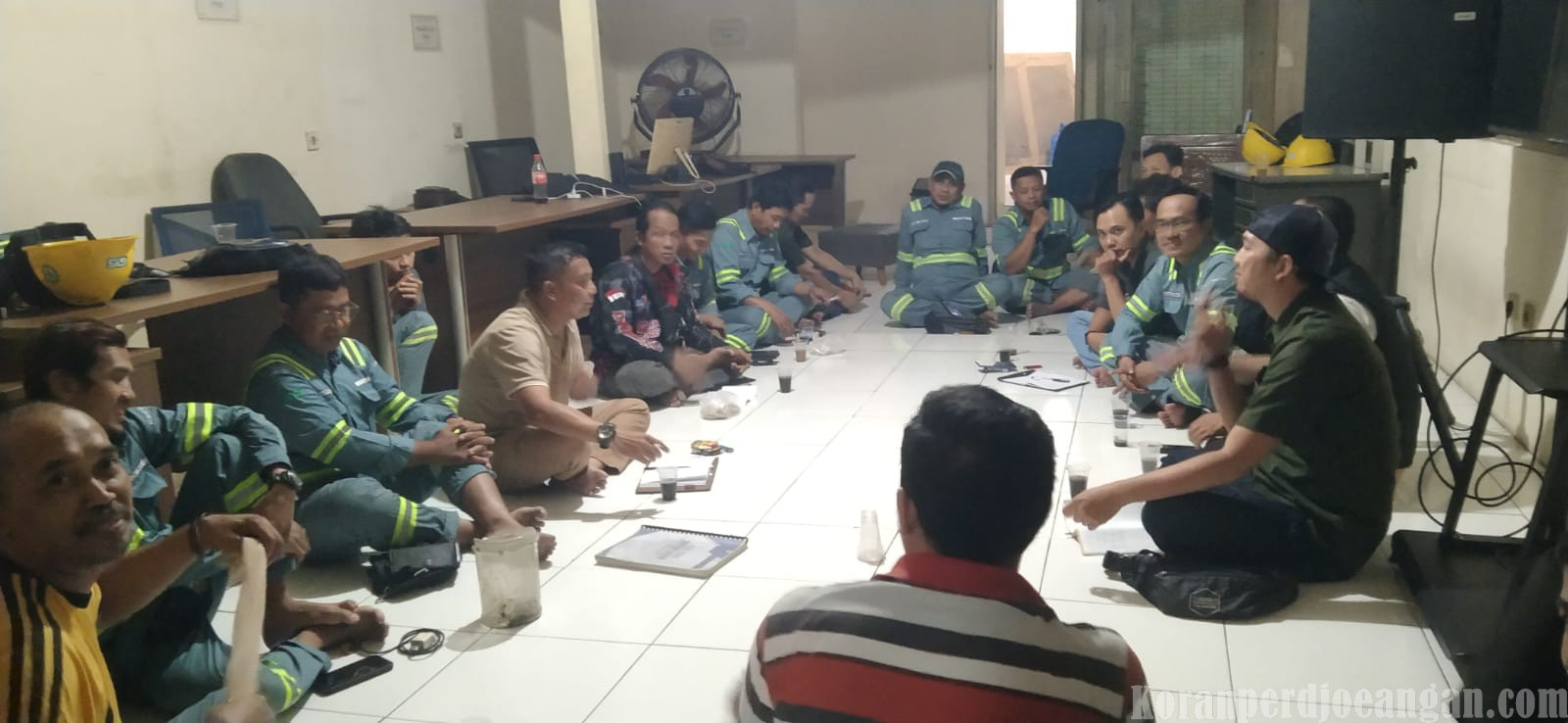 Ngopi RABU PUK SPL FSPMI PT. Garuda Yamato Steel : Bahas Program Pensiun dan Musnik 1