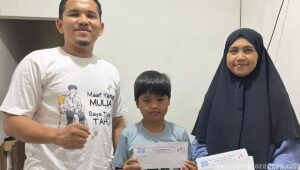 Jamaah Ikhlas Paguyuban Pekerja Epson Santuni Anak Yatim Keluarga Buruh