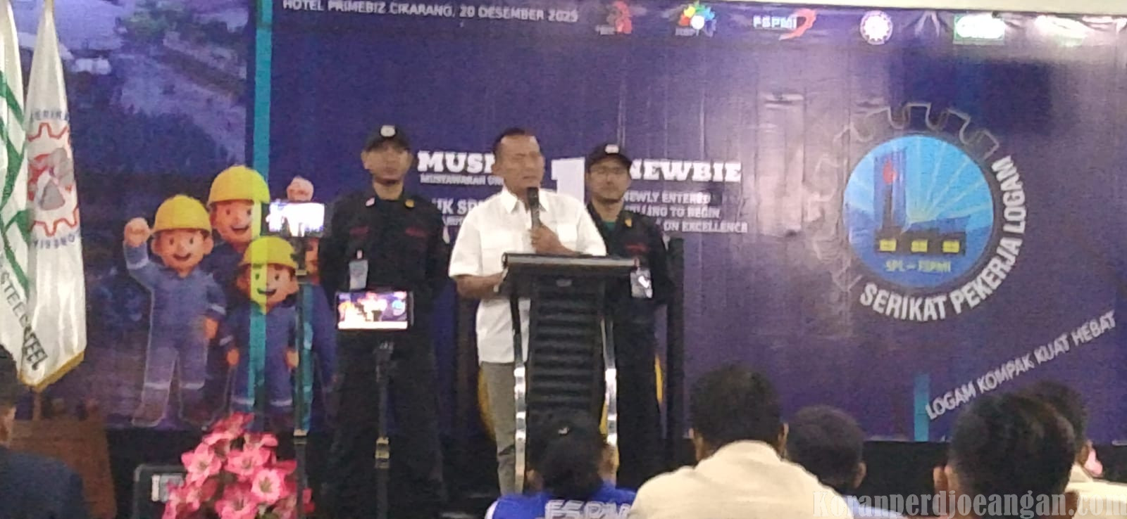 NEWBIE Jadi Tema Musnik I PUK SPL FSPMI PT. Garuda Yamato Steel