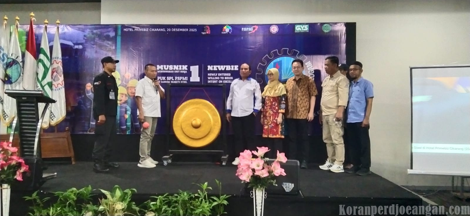 Musnik I PUK SPL FSPMI PT. Garuda Yamato Steel Berlangsung Sukses