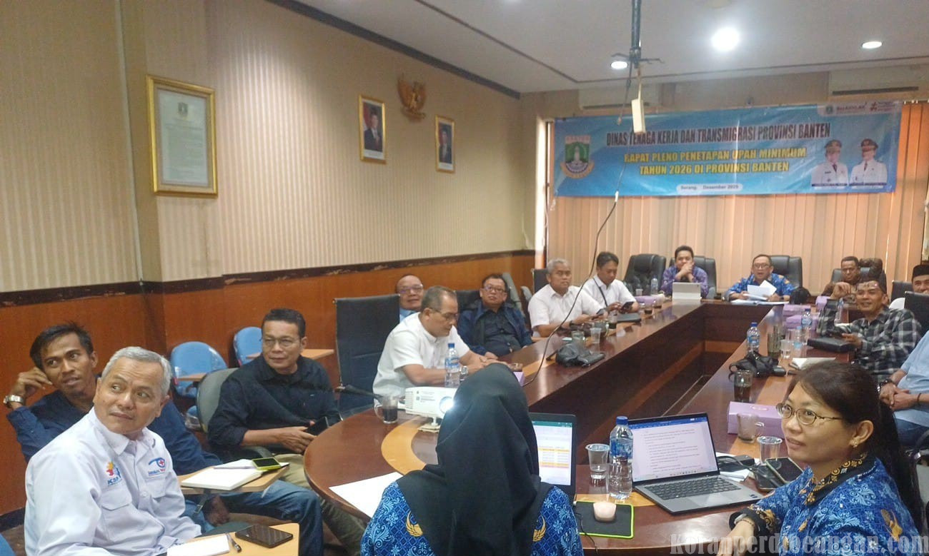 Berikut Hasil Rapat Pleno (UMP) Dewan Pengupahan Provinsi Banten