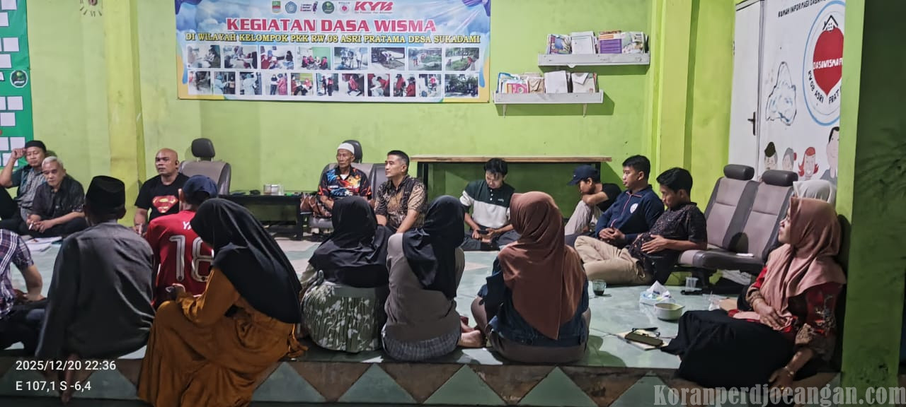 Pengurus RW 08 Asri Pratama Gelar Rapat Kwartal Akhir Tahun 2025