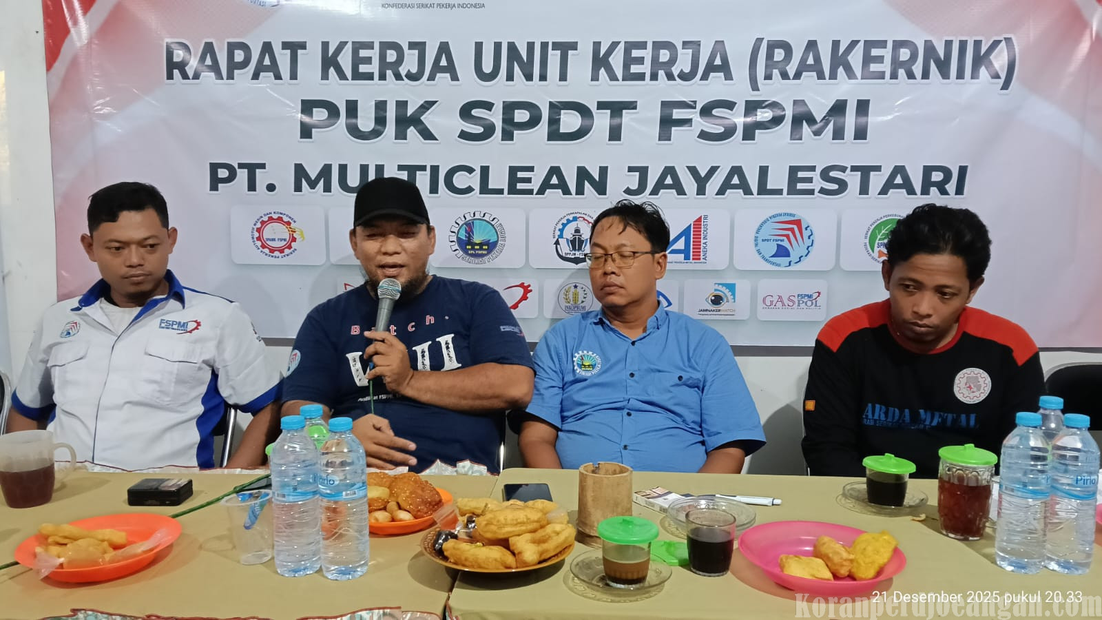 RAKERNIK PUK SPDT FSPMI PT Multiclean Jayalestari: Menajamkan Arah Perjuangan, Memperkuat Konsolidasi Kelas Pekerja