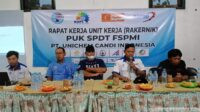 RAKERNIK PUK SPDT FSPMI PT Unichem Candi Indonesia: Konsolidasi Basis untuk Memperkuat Perjuangan Buruh