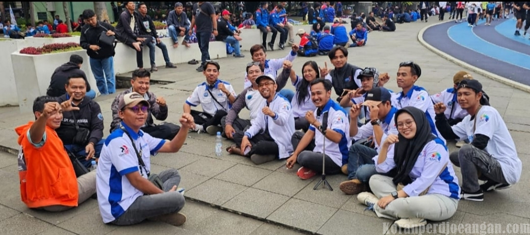 Datangi Gedung Sate, SPL FSPMI Cirebon Kawal Penetapan Upah Jawa Barat