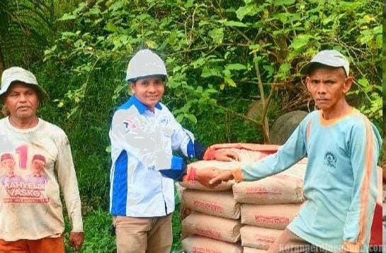 FSPMI Kembali Salurkan Donasi, Bantu Bangun Jembatan Darurat di Solok Sumatera Barat