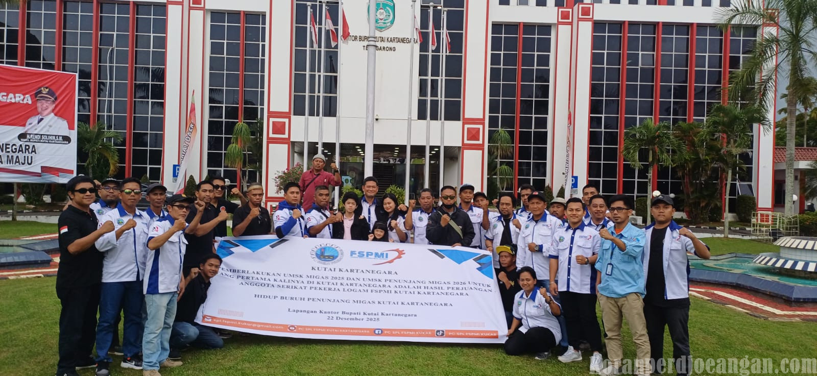 Sekum PP SPL FSPMI Apresiasi Keberhasilan Perjuangkan UMSK Penunjang Migas 2026 di Kutai Kartanegara