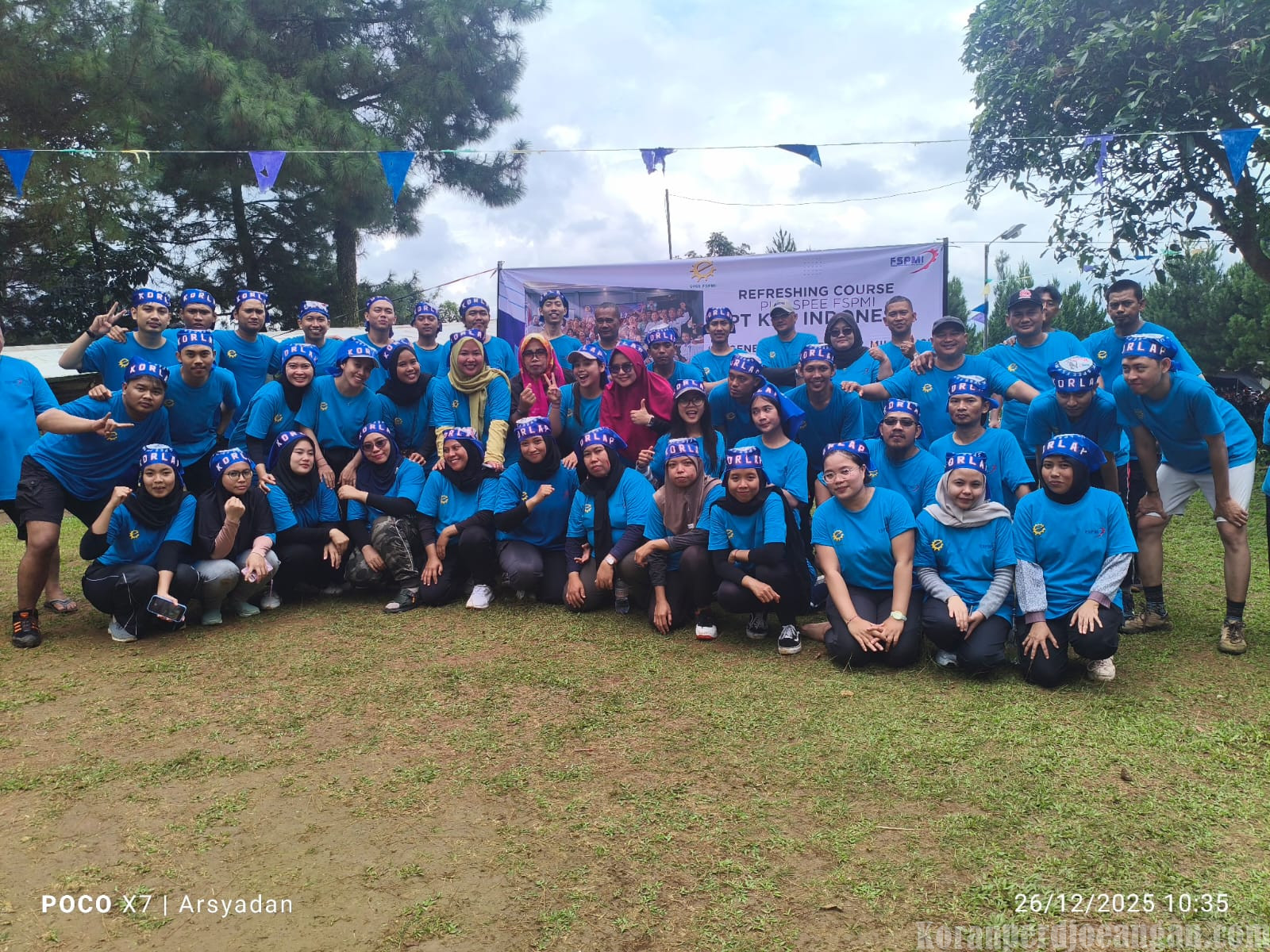 Dikemas dalam Suasana Liburan, SPEE FSPMI PT KDS Indonesia Gelar Refreshing Course dan Kaderisasi Pekerja Muda