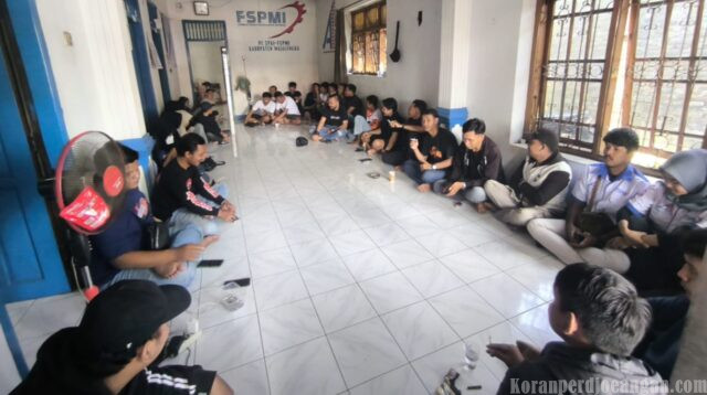 UMSK Dicederai, FSPMI Majalengka Konsolidasikan Kekuatan Siapkan Aksi Besar ke Istana Negara