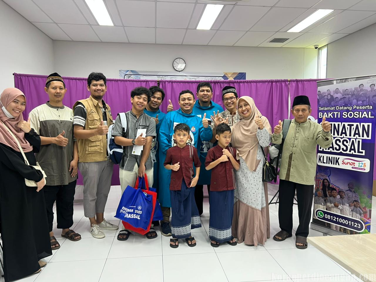 DKM Nur Syiar Islam PT Nihon Seiki Indonesia Gelar Khitanan Massal Gratis untuk Karyawan dan Warga Sekitar