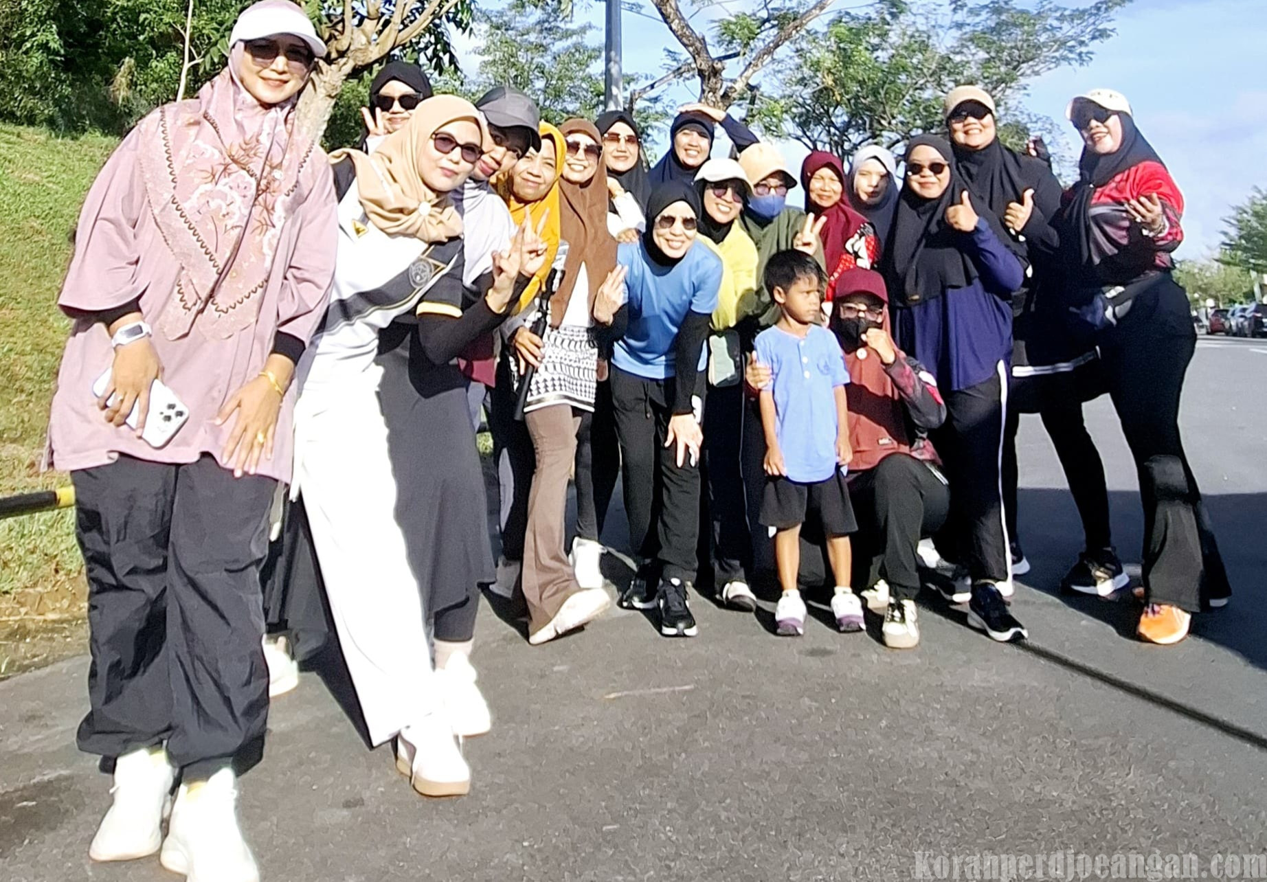 Mengusung Tema “Tubuh Sehat, PKB Kuat”, PUK VARTA Gelar Senam dan Jalan Sehat