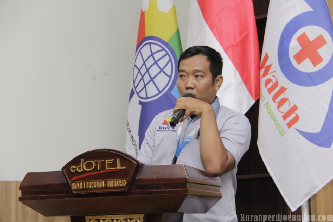DPD Jamkes Watch KSPI Kabupaten Sidoarjo Gelar Workshop Jaminan Sosial untuk Tingkatkan Kapasitas Anggota