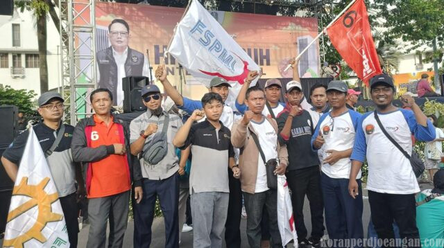 FSPMI Probolinggo Kecewa, Ancam Kepung Disnaker Usai Aksi di Kantor Bupati