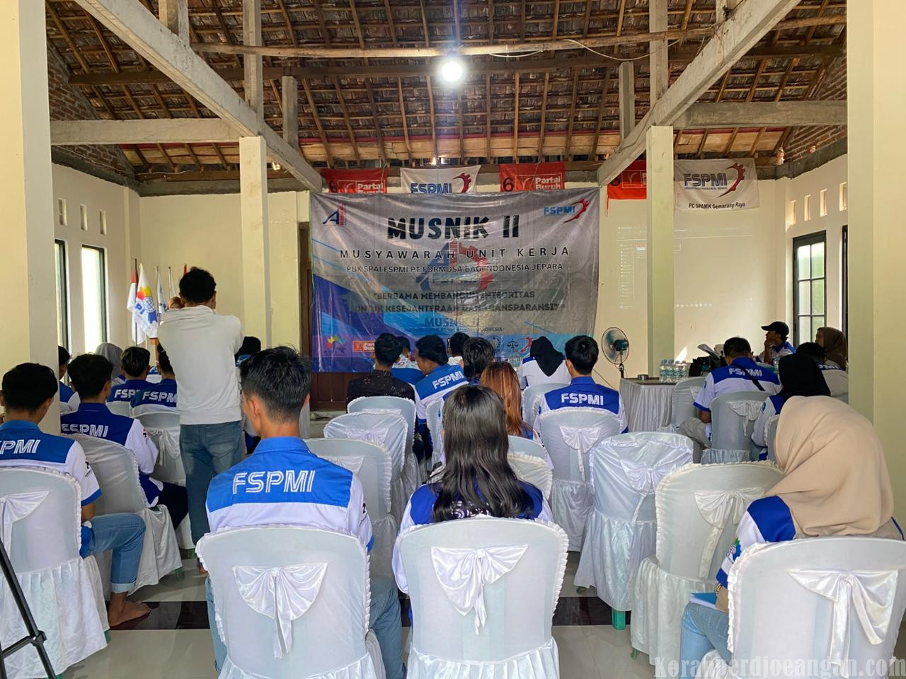 PUK SPAI FSPMI PT. Formosa Bag Indonesia (FBI) Jepara Kokohkan Strategi Keberlangsungan Organisasi Lewat Musnik Ke II