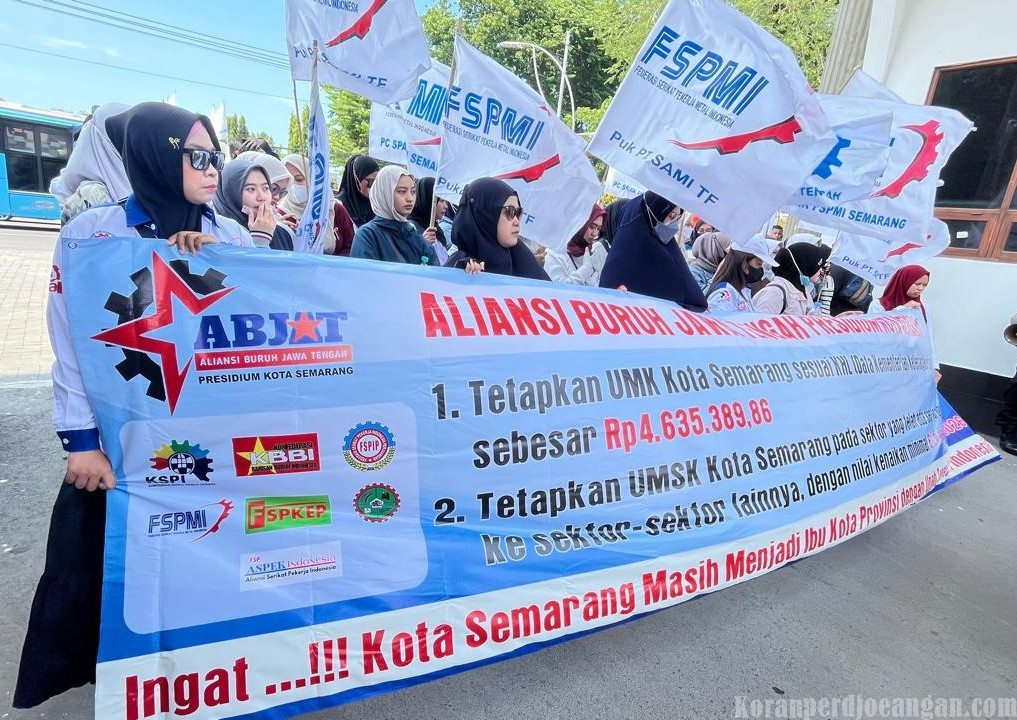 Semarang Jangan Jadi Ibu Kota Provinsi dengan Upah Buruh Termurah