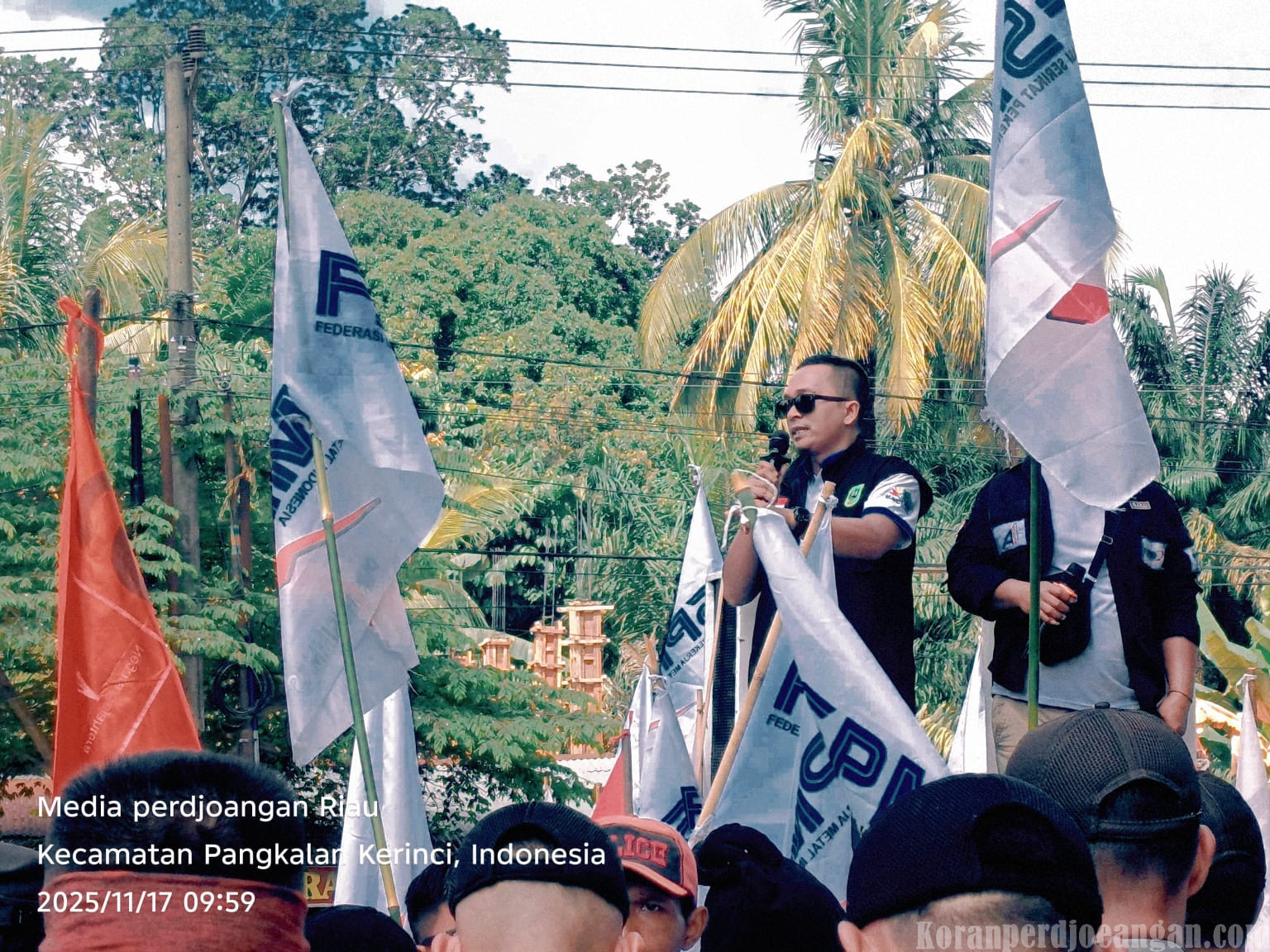 Ketua DPW FSPMI Riau: Tiada Kebun Sawit Tanpa Penindasan, Saatnya Buruh Melawan!