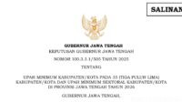 Gubernur Jawa Tengah Sahkan UMK dan UMP Tahun 2026, Ini Daftarnya