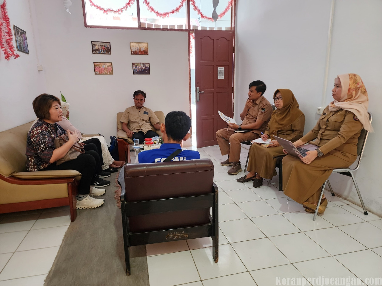 Klarifikasi PHK di PT Mandala Multifinance, Buruh dan Manajemen Beradu Argumen di Kantor Dinas Tenaga Kerja Sulsel