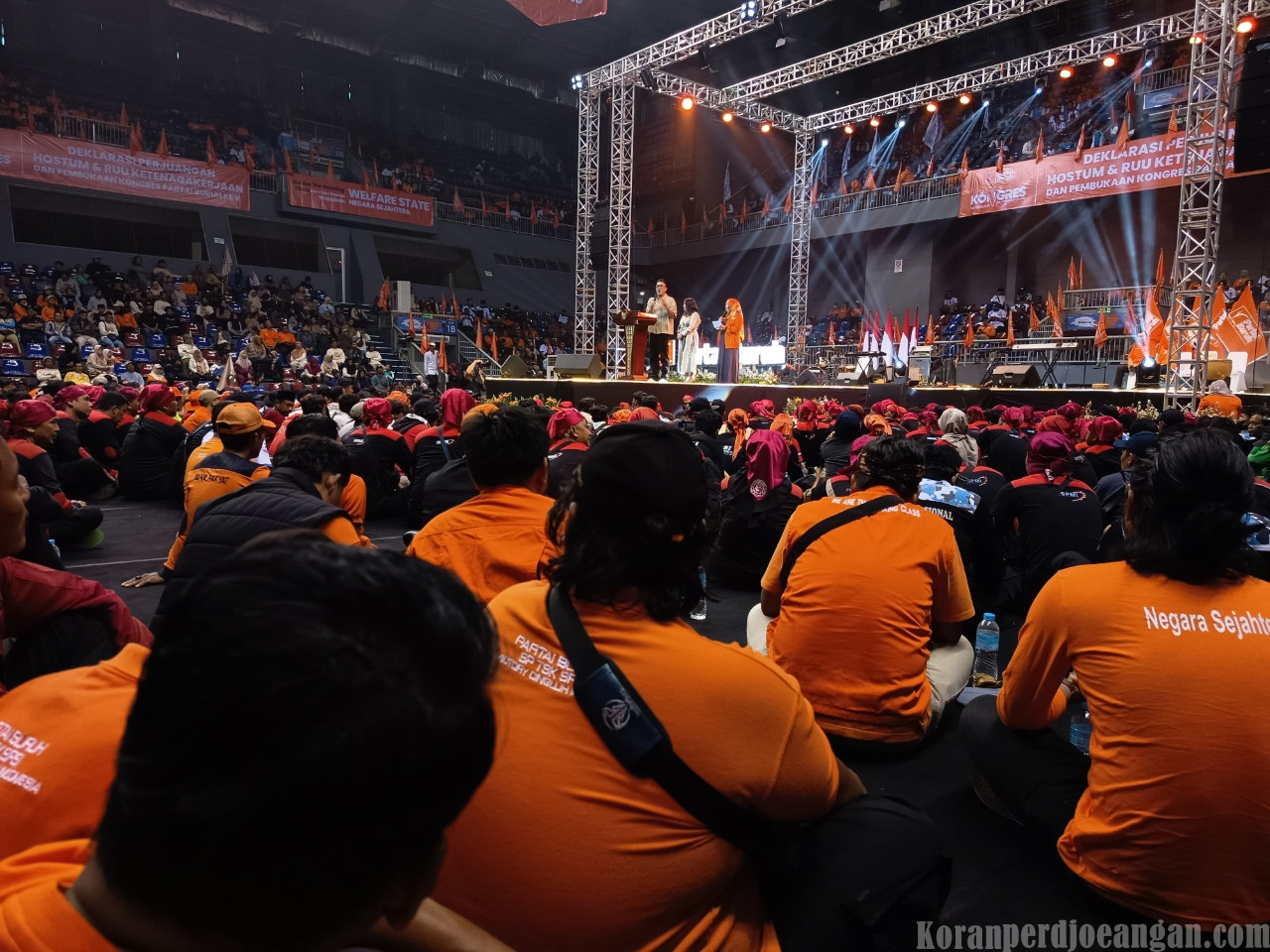 Solidaritas Global Dari Filipina di Kongres V Partai Buruh: Kelas Pekerja Dunia Bersatu